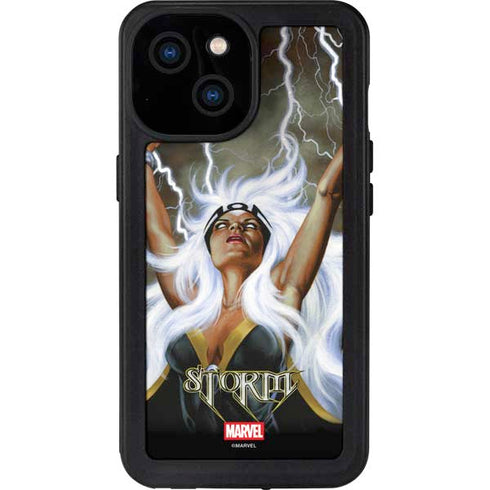Marvel X-Men Storm by Joe Jusko iPhone 15 Waterproof Case